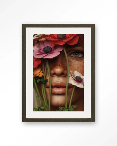 Anemone - Moderne Wanddecoratie | Artprint, Glass Art, Wandkleed by Urban Cotton
