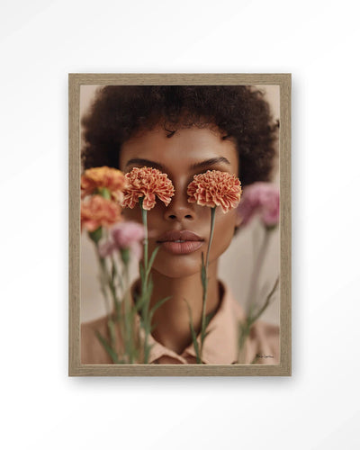 Carnation - Moderne Wanddecoratie | Artprint, Glass Art, Wandkleed by Urban Cotton
