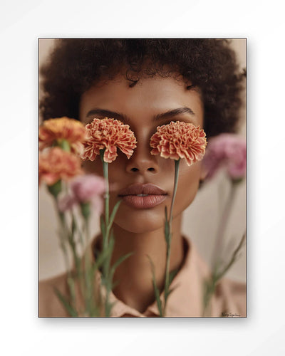 Carnation - Moderne Wanddecoratie | Artprint, Glass Art, Wandkleed by Urban Cotton