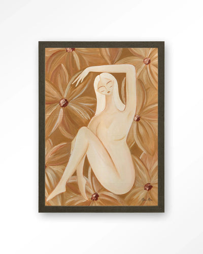 Freely Blooming - Moderne Wanddecoratie | Artprint, Glass Art, Wandkleed by Urban Cotton