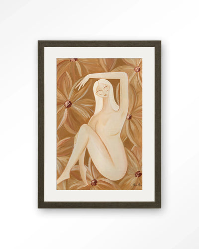 Freely Blooming - Moderne Wanddecoratie | Artprint, Glass Art, Wandkleed by Urban Cotton