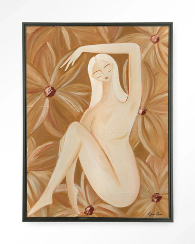 Freely Blooming - Moderne Wanddecoratie | Artprint, Glass Art, Wandkleed by Urban Cotton