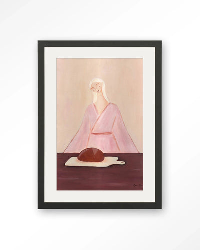 Homemade Sourdough - Moderne Wanddecoratie | Artprint, Glass Art, Wandkleed by Urban Cotton