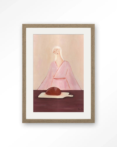 Homemade Sourdough - Moderne Wanddecoratie | Artprint, Glass Art, Wandkleed by Urban Cotton