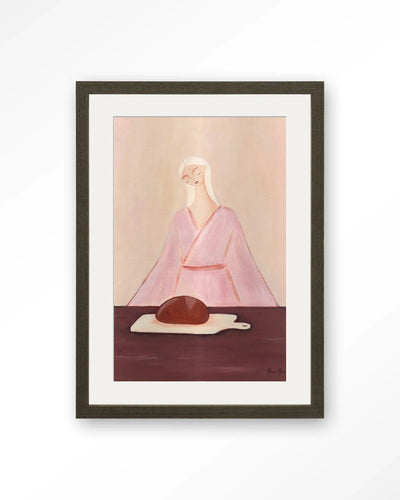 Homemade Sourdough - Moderne Wanddecoratie | Artprint, Glass Art, Wandkleed by Urban Cotton