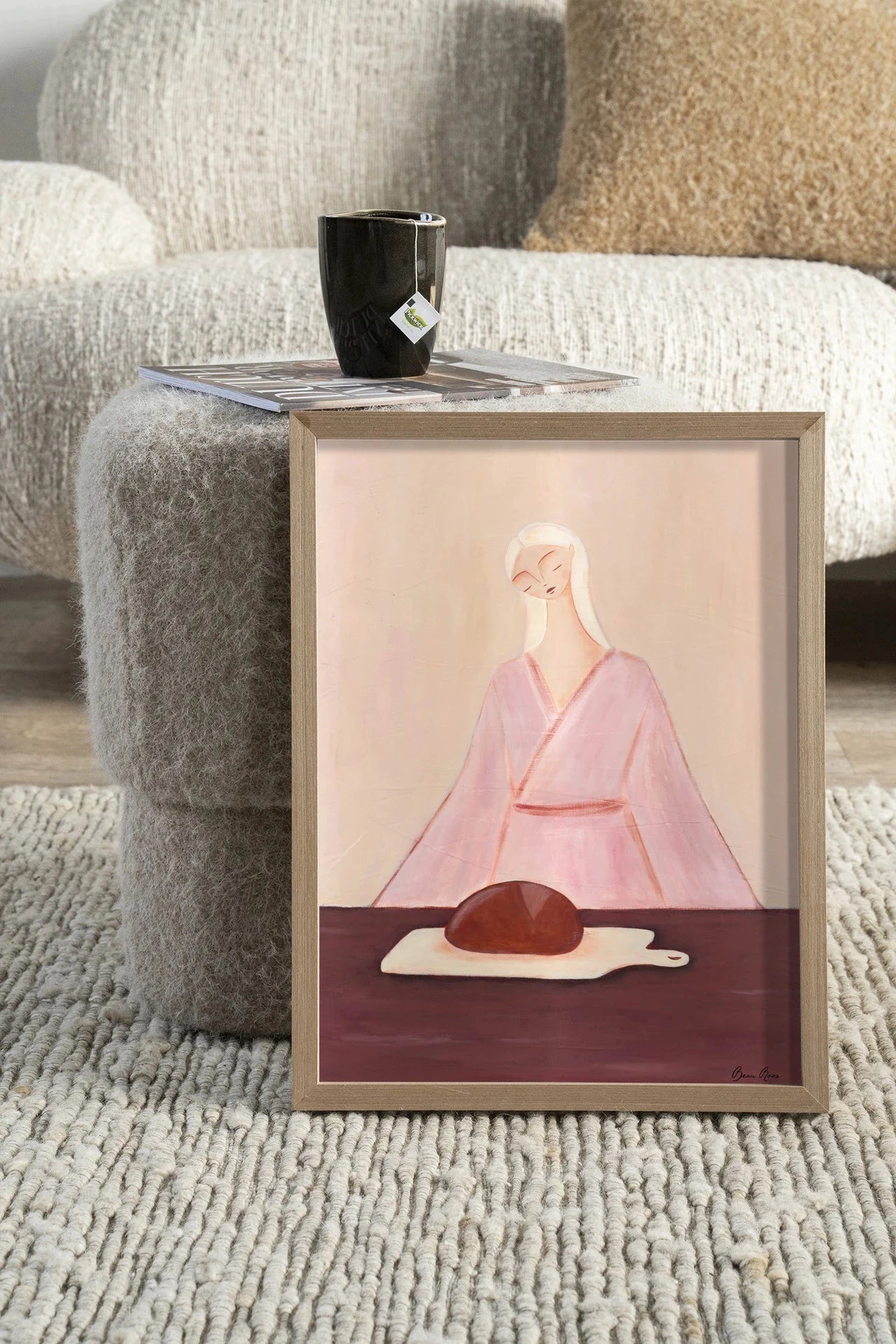 Homemade Sourdough - Moderne Wanddecoratie | Artprint, Glass Art, Wandkleed by Urban Cotton