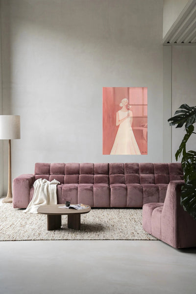 Polly - Moderne Wanddecoratie | Artprint, Glass Art, Wandkleed by Urban Cotton