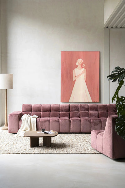 Polly - Moderne Wanddecoratie | Artprint, Glass Art, Wandkleed by Urban Cotton