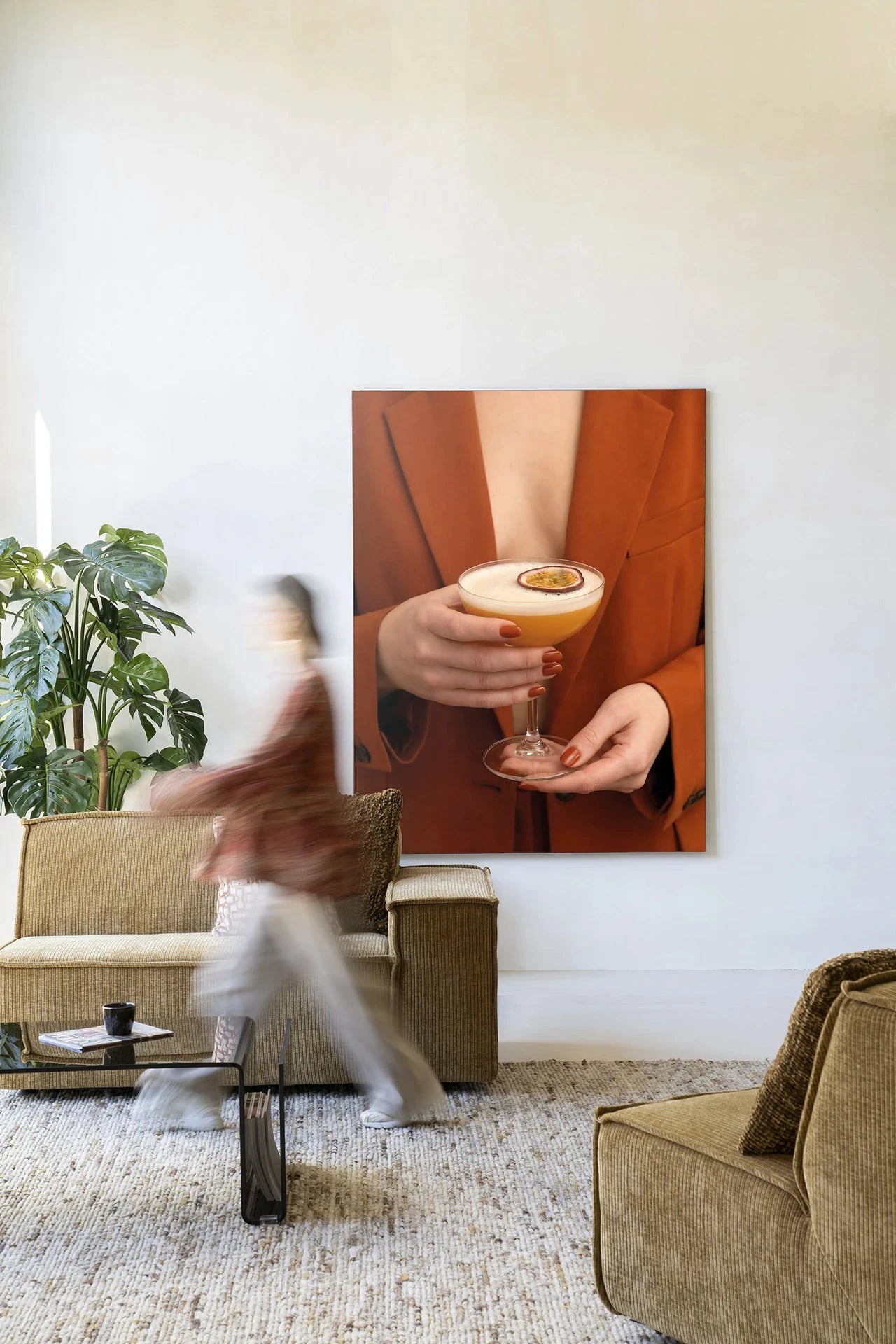 Pornstar Martini - Moderne Wanddecoratie | Artprint, Glass Art, Wandkleed by Urban Cotton