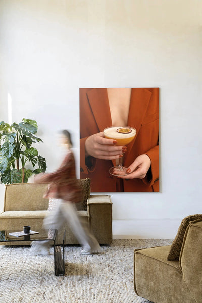 Pornstar Martini - Moderne Wanddecoratie | Artprint, Glass Art, Wandkleed by Urban Cotton