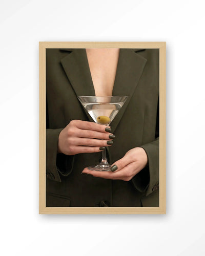 Classic Martini - Moderne Wanddecoratie | Artprint, Glass Art, Wandkleed by Urban Cotton