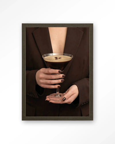Espresso Martini - Moderne Wanddecoratie | Artprint, Glass Art, Wandkleed by Urban Cotton