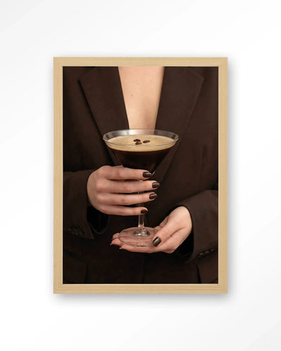 Espresso Martini - Moderne Wanddecoratie | Artprint, Glass Art, Wandkleed by Urban Cotton