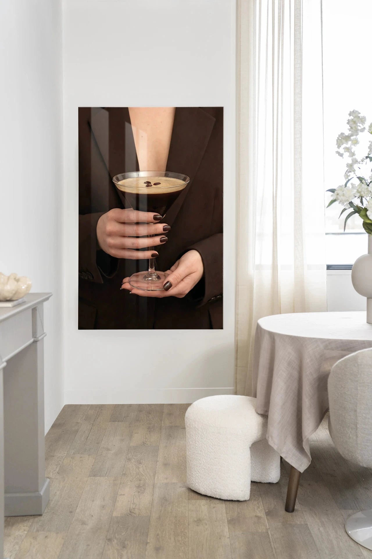 Espresso Martini - Moderne Wanddecoratie | Artprint, Glass Art, Wandkleed by Urban Cotton