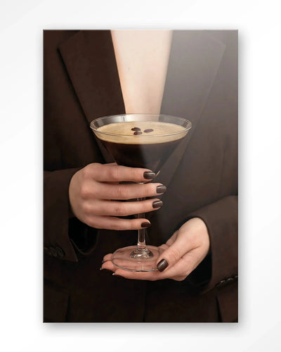 Espresso Martini - Moderne Wanddecoratie | Artprint, Glass Art, Wandkleed by Urban Cotton