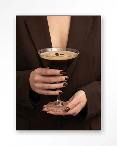 Espresso Martini - Moderne Wanddecoratie | Artprint, Glass Art, Wandkleed by Urban Cotton