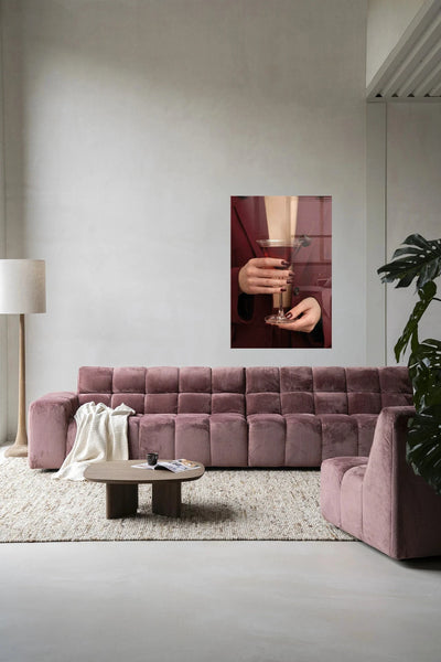 Cherry Martini - Moderne Wanddecoratie | Artprint, Glass Art, Wandkleed by Urban Cotton