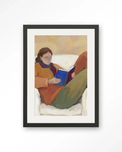 Book Of Blue - Moderne Wanddecoratie | Artprint, Glass Art & Wandkleed by Urban Cotton
