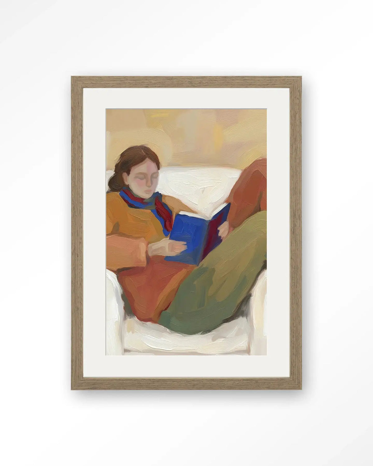Book Of Blue - Moderne Wanddecoratie | Artprint, Glass Art & Wandkleed by Urban Cotton