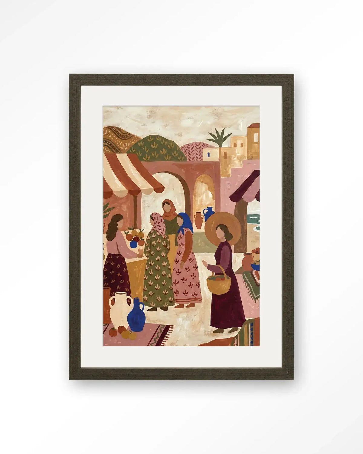 The Market - Moderne Wanddecoratie | Artprint, Glass Art & Wandkleed by Urban Cotton