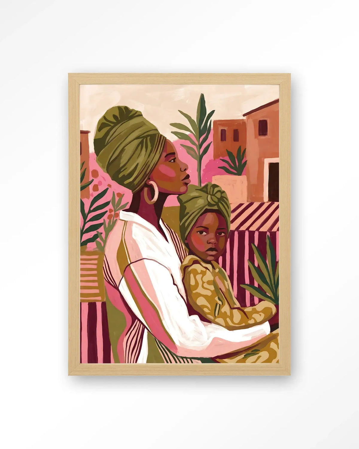 Mother Love - Moderne Wanddecoratie | Artprint, Glass Art & Wandkleed by Urban Cotton