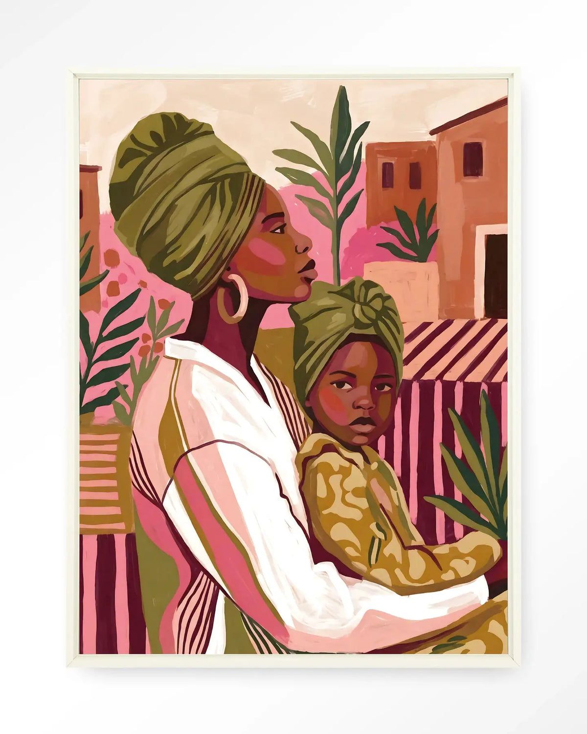 Mother Love - Moderne Wanddecoratie | Artprint, Glass Art & Wandkleed by Urban Cotton