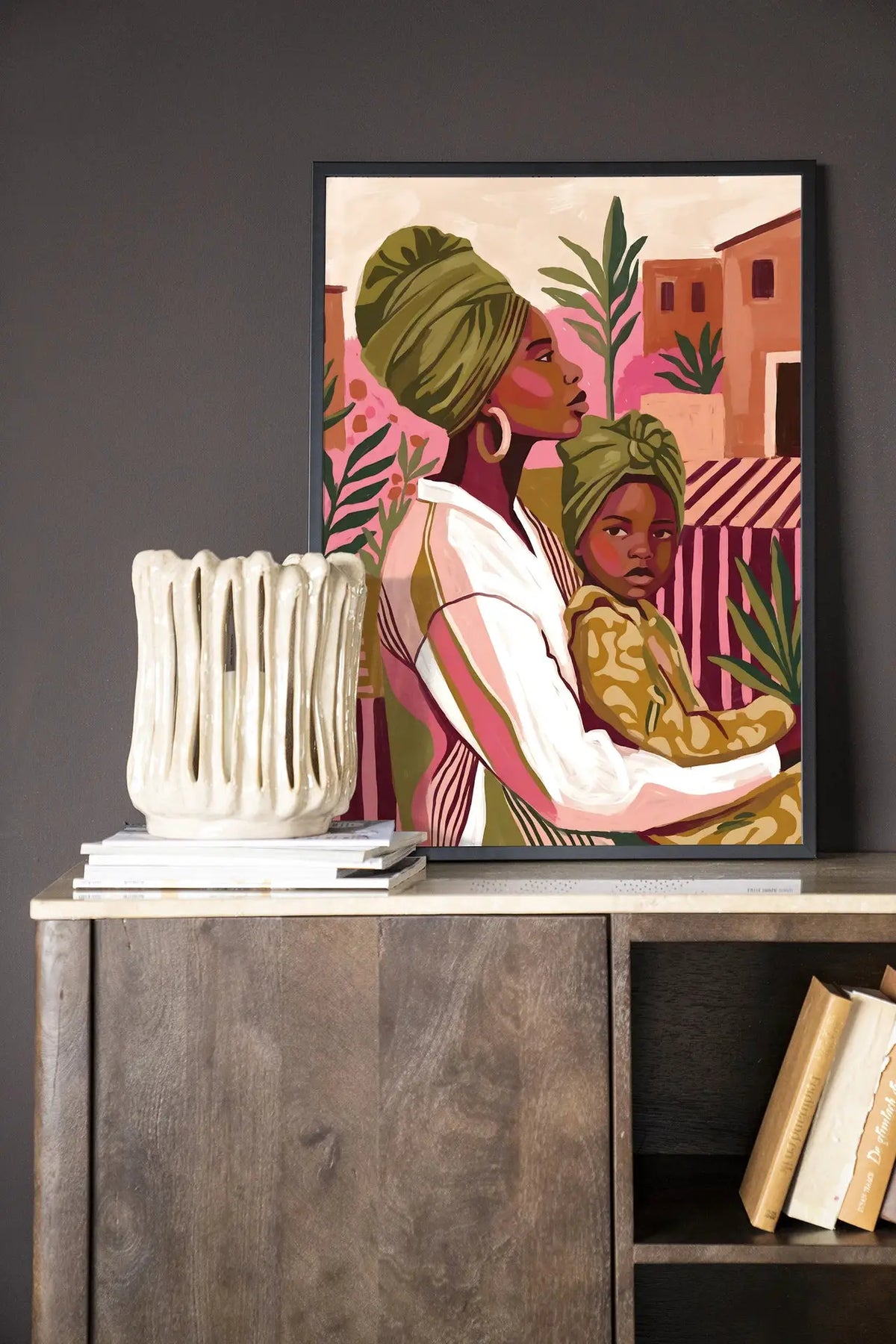 Mother Love - Moderne Wanddecoratie | Artprint, Glass Art & Wandkleed by Urban Cotton