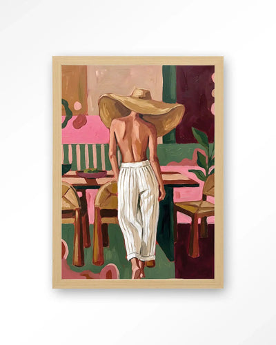 Paloma - Moderne Wanddecoratie | Artprint, Glass Art & Wandkleed by Urban Cotton