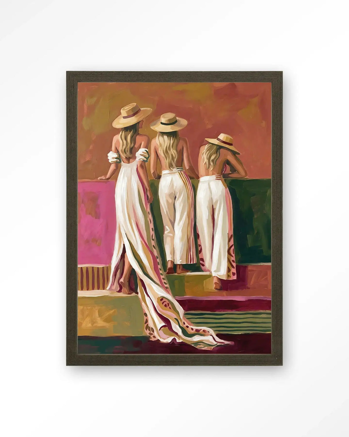Riviera Women - Moderne Wanddecoratie | Artprint, Glass Art & Wandkleed by Urban Cotton