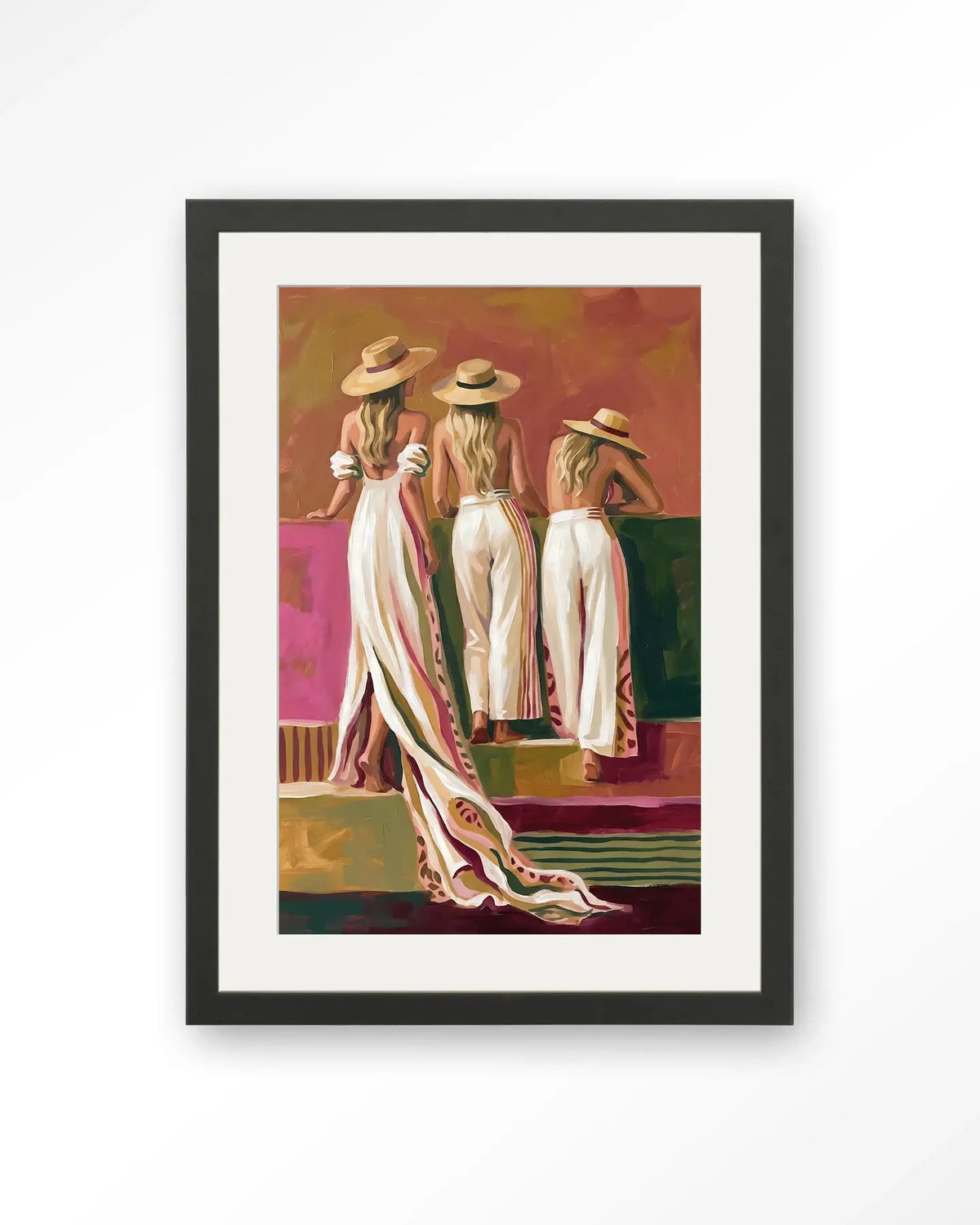 Riviera Women - Moderne Wanddecoratie | Artprint, Glass Art & Wandkleed by Urban Cotton