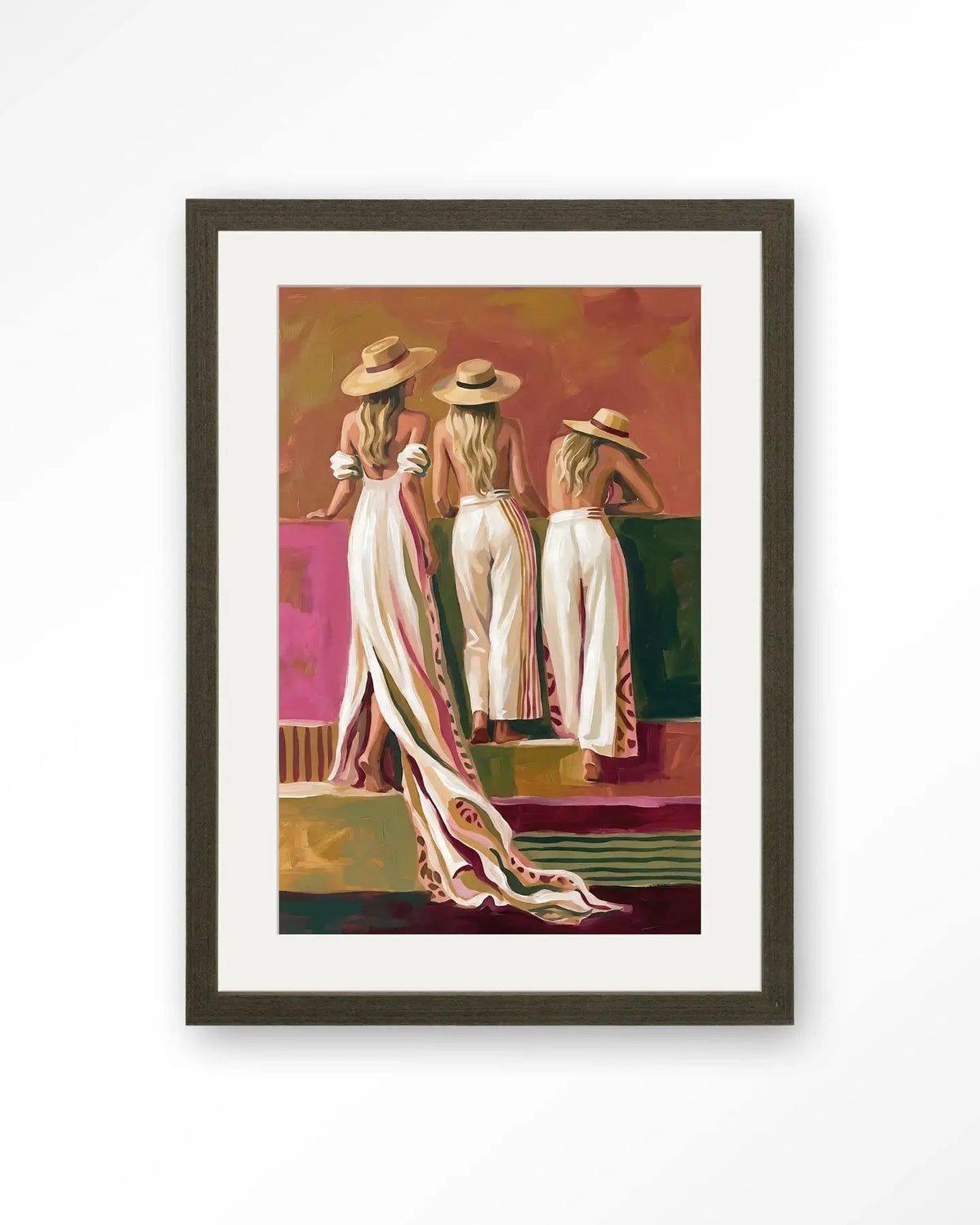 Riviera Women - Moderne Wanddecoratie | Artprint, Glass Art & Wandkleed by Urban Cotton