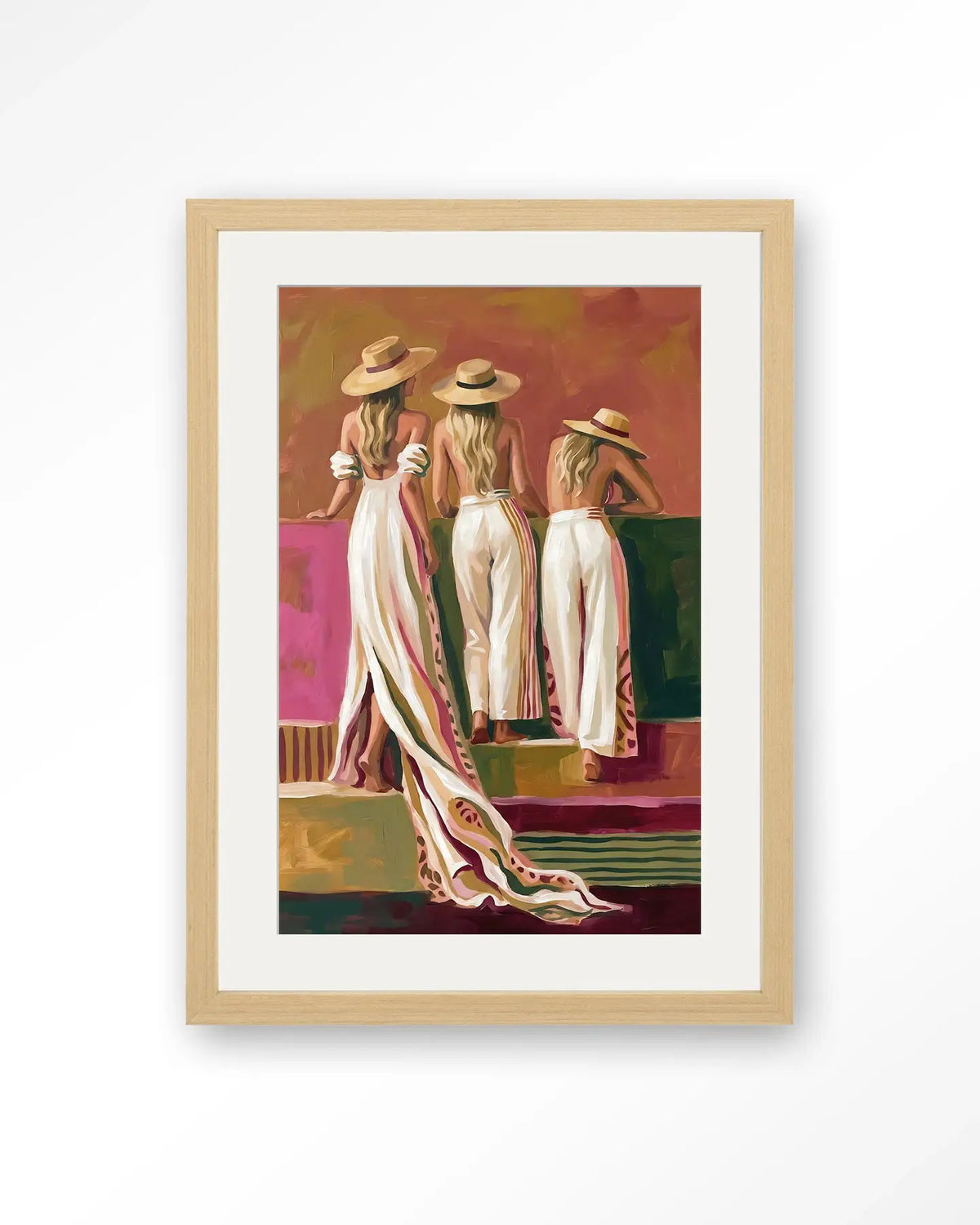 Riviera Women - Moderne Wanddecoratie | Artprint, Glass Art & Wandkleed by Urban Cotton