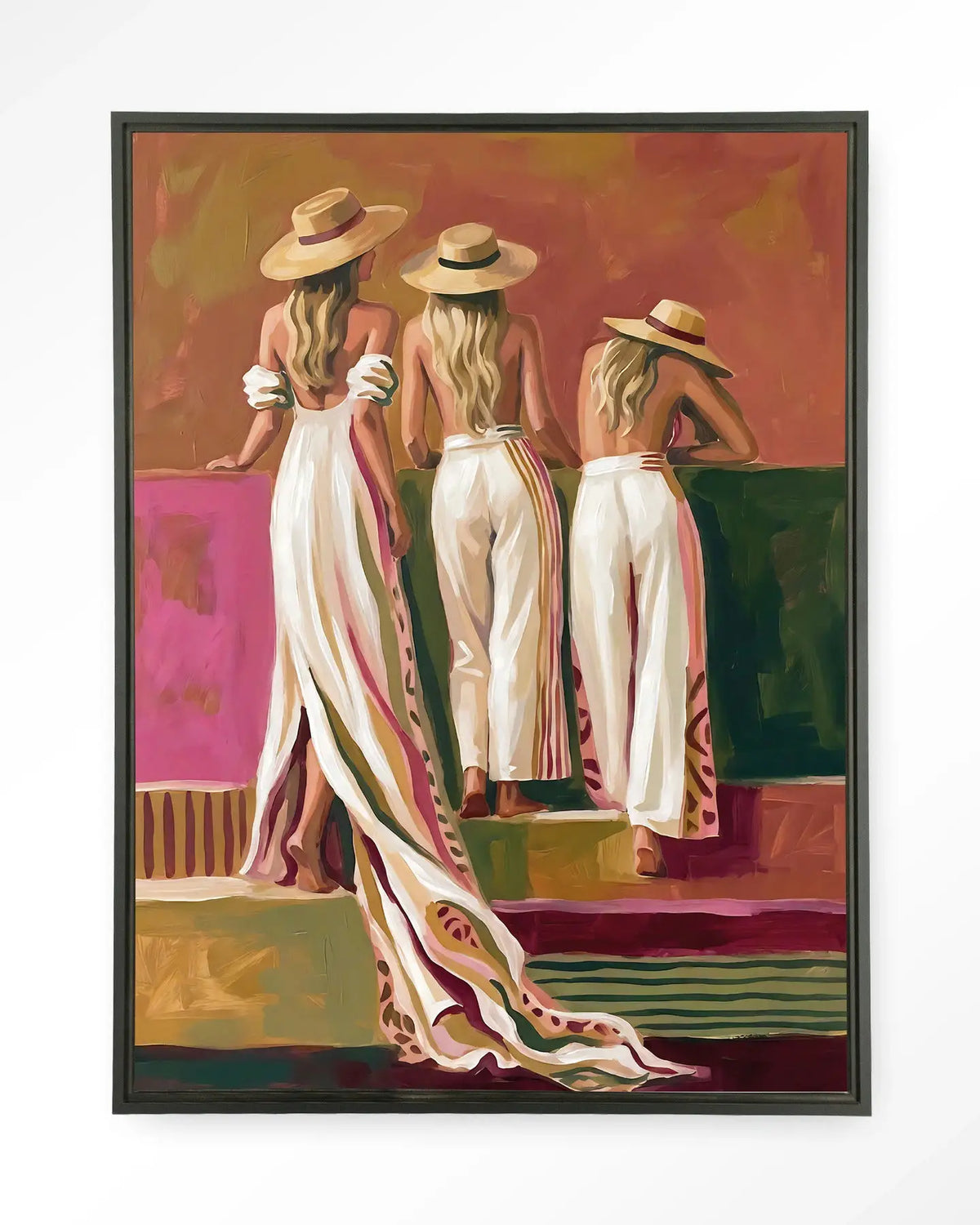 Riviera Women - Moderne Wanddecoratie | Artprint, Glass Art & Wandkleed by Urban Cotton