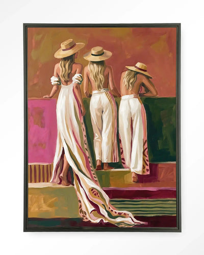 Riviera Women - Moderne Wanddecoratie | Artprint, Glass Art & Wandkleed by Urban Cotton