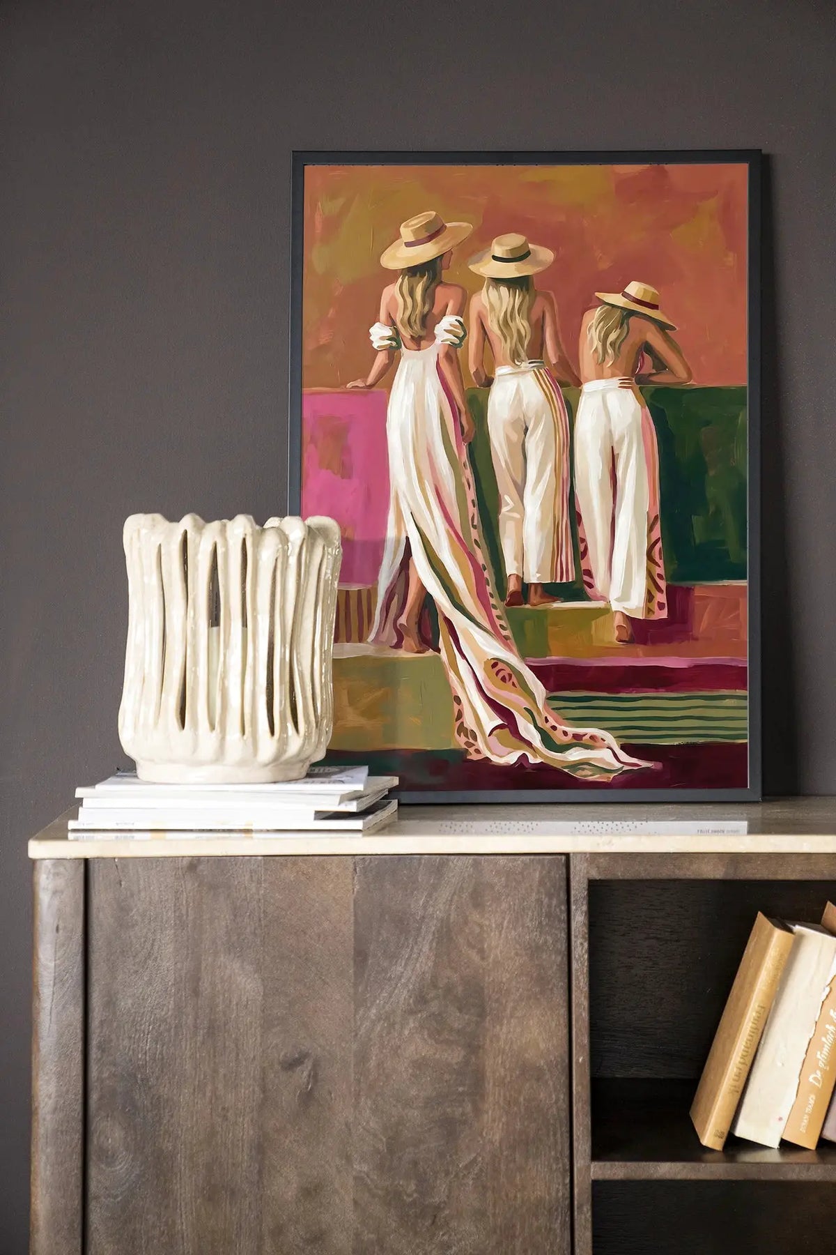 Riviera Women - Moderne Wanddecoratie | Artprint, Glass Art & Wandkleed by Urban Cotton