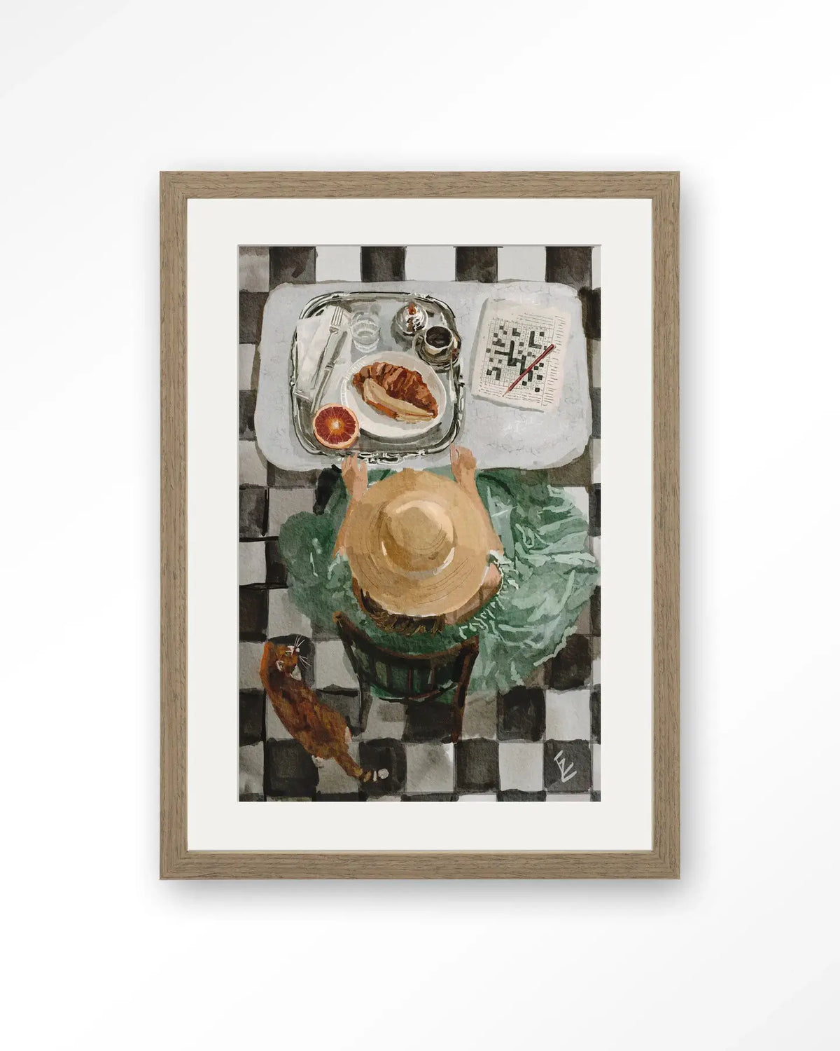 Crosswords - Moderne Wanddecoratie | Artprint, Glass Art & Wandkleed by Urban Cotton