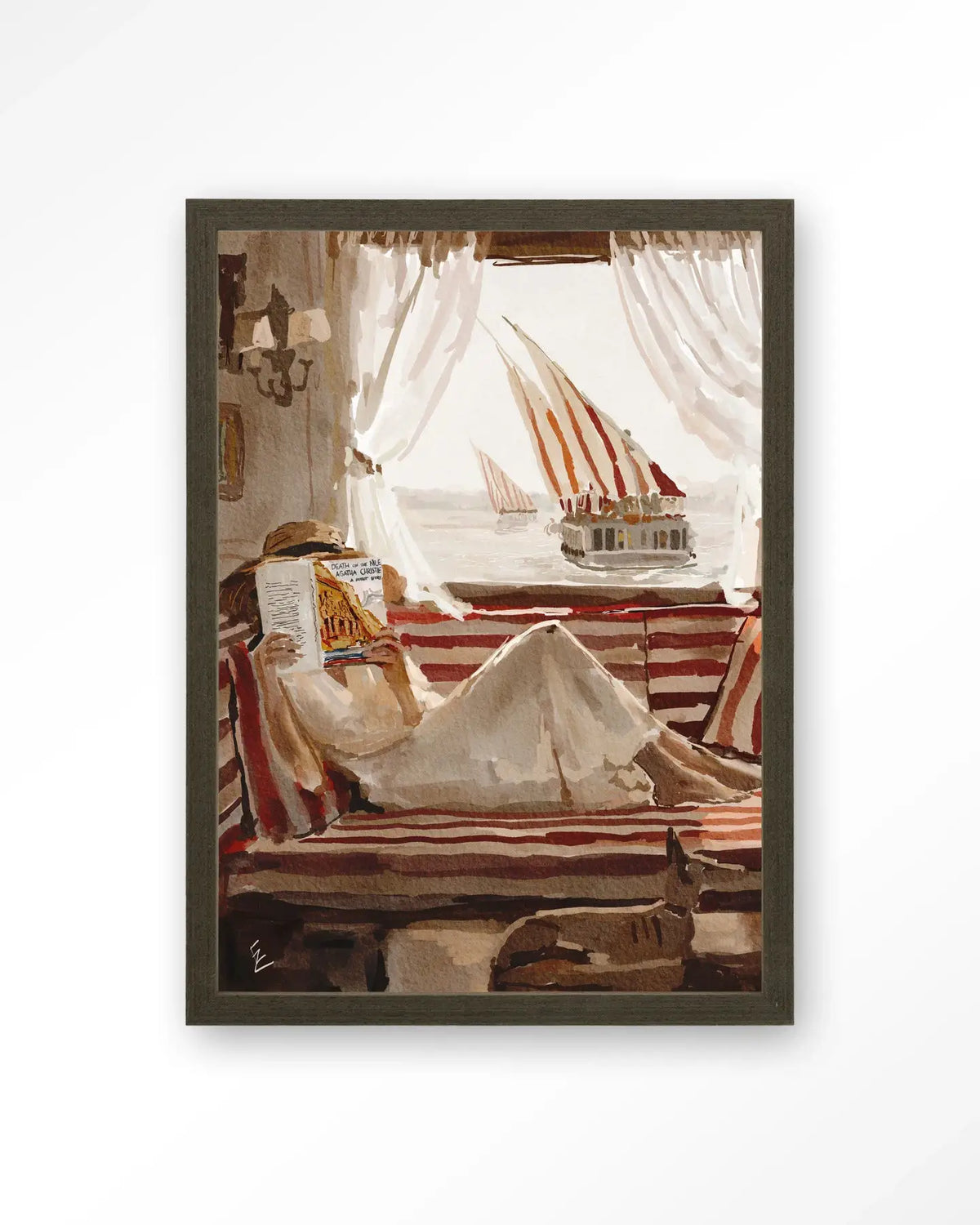 Death On Nill - Moderne Wanddecoratie | Artprint, Glass Art & Wandkleed by Urban Cotton