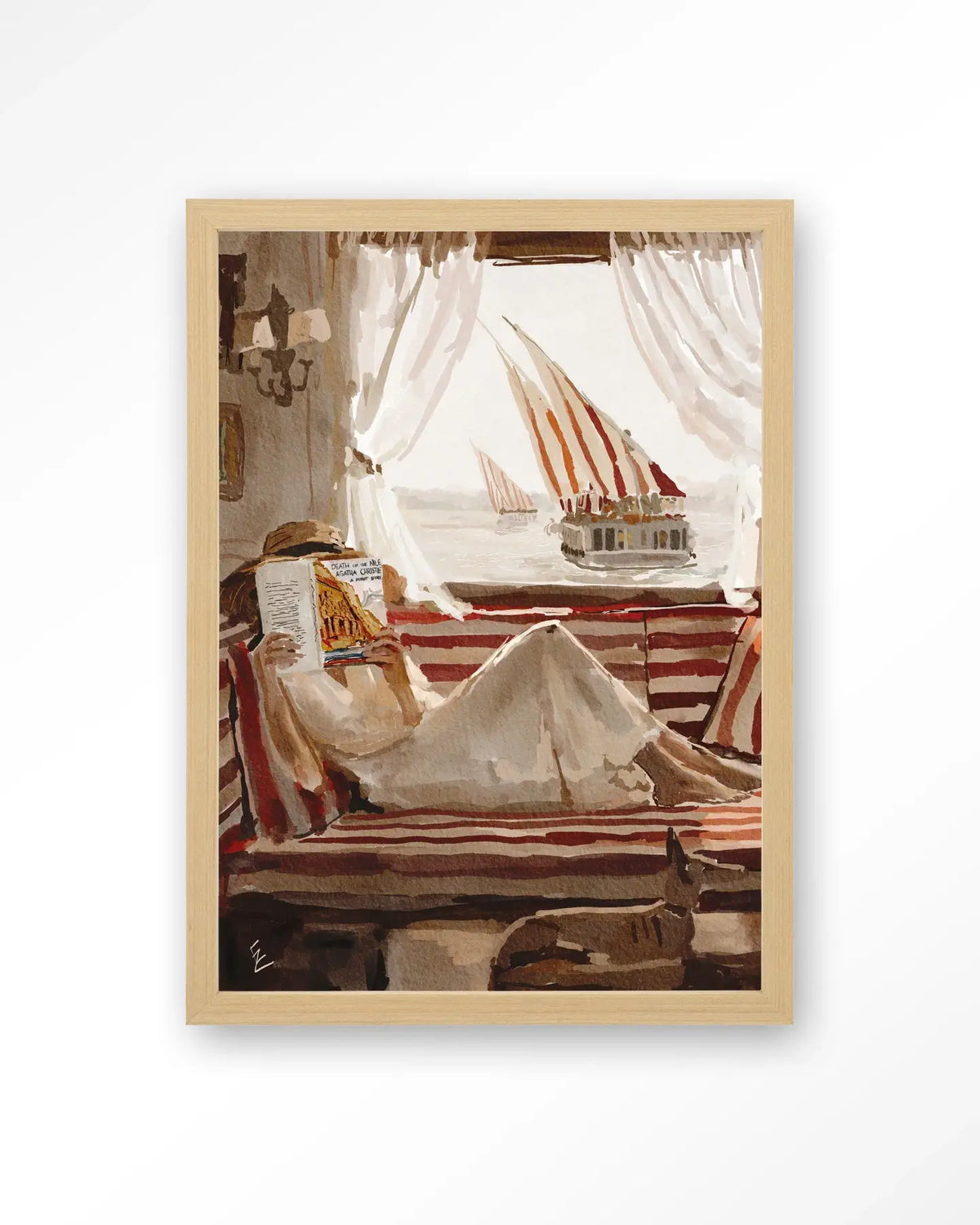 Death On Nill - Moderne Wanddecoratie | Artprint, Glass Art & Wandkleed by Urban Cotton