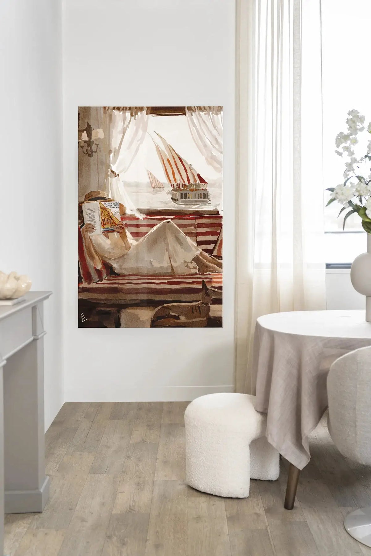 Death On Nill - Moderne Wanddecoratie | Artprint, Glass Art & Wandkleed by Urban Cotton
