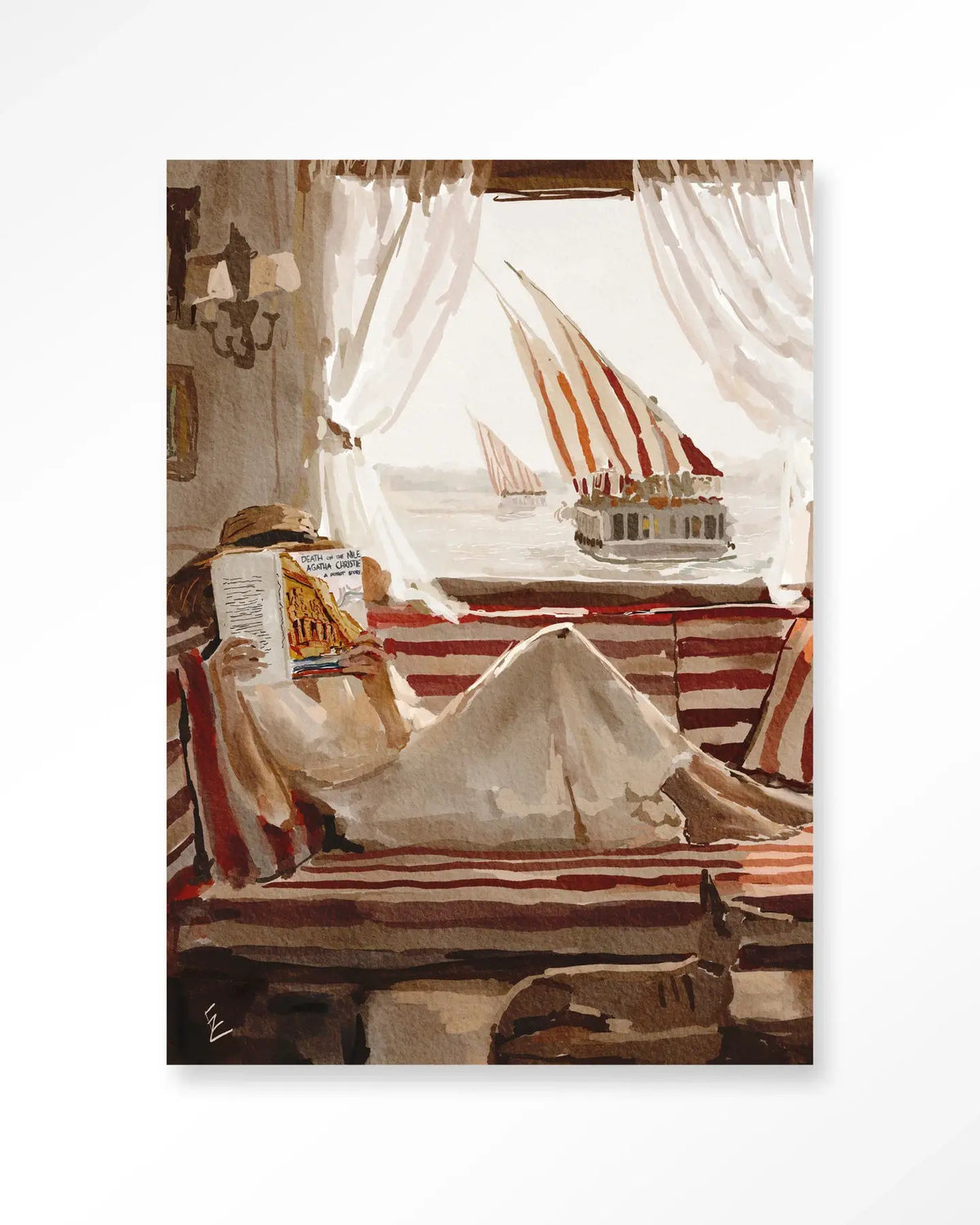 Death On Nill - Moderne Wanddecoratie | Artprint, Glass Art & Wandkleed by Urban Cotton