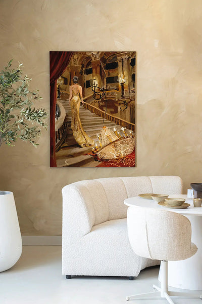 Drama In The Opera - Moderne Wanddecoratie | Artprint, Glass Art & Wandkleed by Urban Cotton