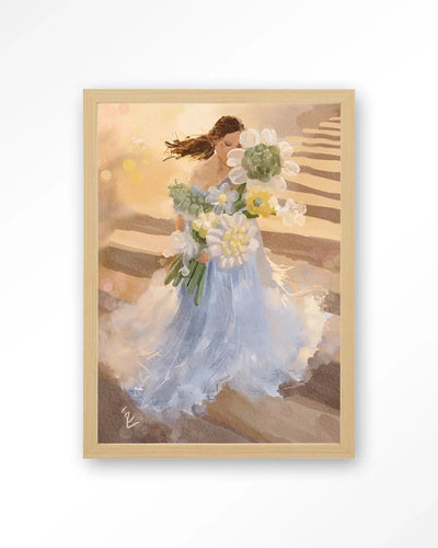 Fairy Balloon - Moderne Wanddecoratie | Artprint, Glass Art & Wandkleed by Urban Cotton