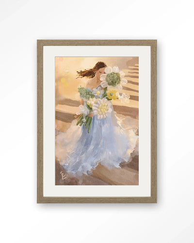 Fairy Balloon - Moderne Wanddecoratie | Artprint, Glass Art & Wandkleed by Urban Cotton