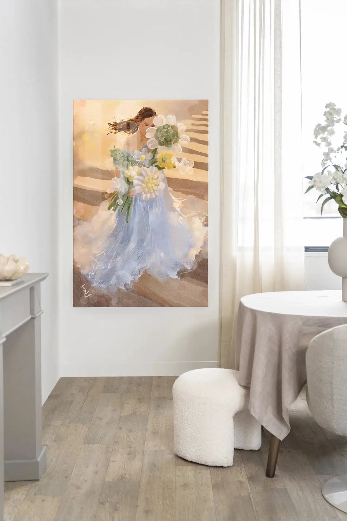 Fairy Balloon - Moderne Wanddecoratie | Artprint, Glass Art & Wandkleed by Urban Cotton