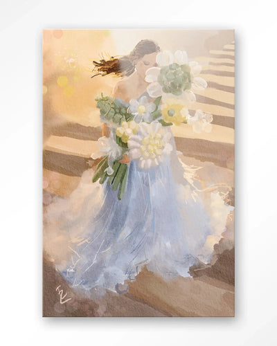 Fairy Balloon - Moderne Wanddecoratie | Artprint, Glass Art & Wandkleed by Urban Cotton