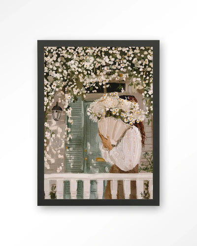 White Spring - Moderne Wanddecoratie | Artprint, Glass Art & Wandkleed by Urban Cotton