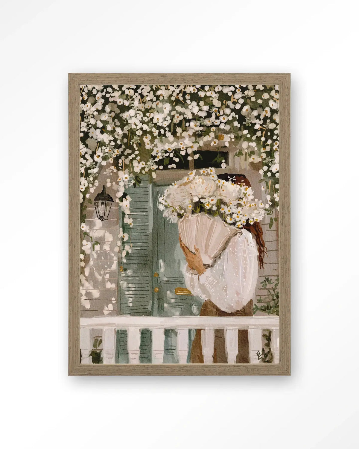 White Spring - Moderne Wanddecoratie | Artprint, Glass Art & Wandkleed by Urban Cotton