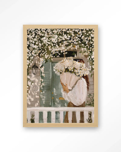 White Spring - Moderne Wanddecoratie | Artprint, Glass Art & Wandkleed by Urban Cotton