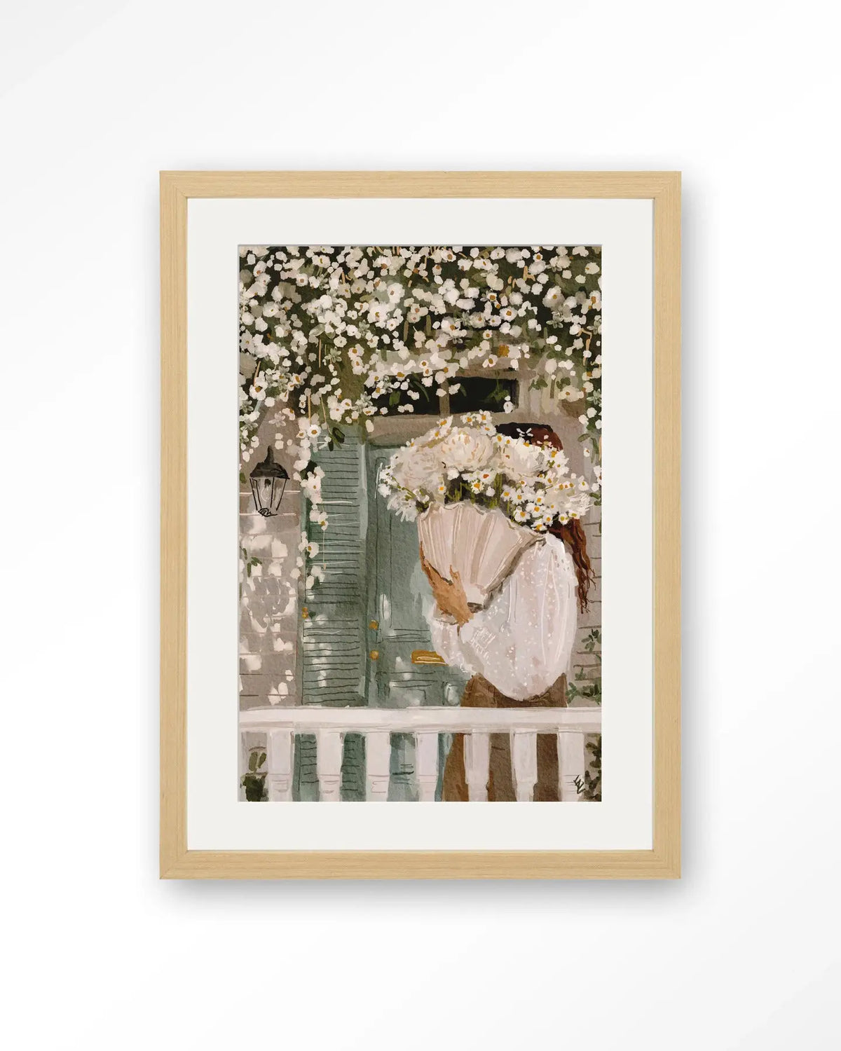White Spring - Moderne Wanddecoratie | Artprint, Glass Art & Wandkleed by Urban Cotton