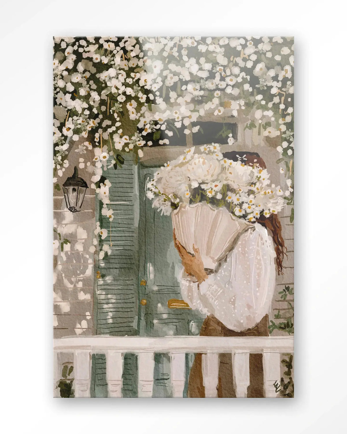 White Spring - Moderne Wanddecoratie | Artprint, Glass Art & Wandkleed by Urban Cotton